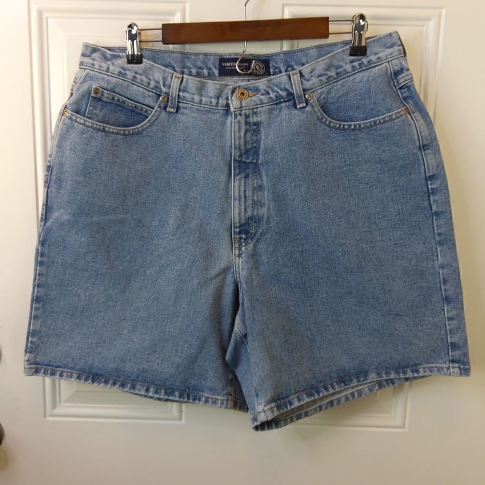 Venezia Jeans five pocket blue denim shorts